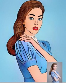 Resim Kişiye Özel Hediye Çizgi Film Temalı Poster Baskı Çerçevesiz 