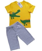 Resim Bebek Pijama Takımı Croco %100 Pamuk 