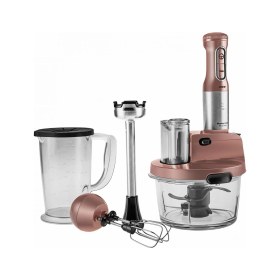 Resim Hype Store Mastermaid Prosteel 2500W 6 Bıçaklı Uzun Blender Ayaklı Cam Mutfak Robotu, Rosegold 