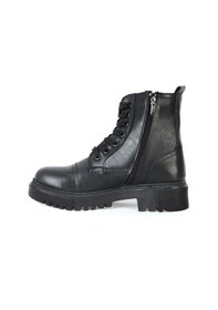 Resim M.P Mp 222-2736zn Siyah Kadın Düz Bot 001 