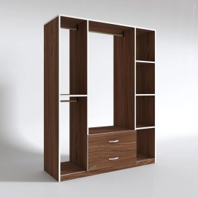 Resim Kenzlife giysi dolabı orhan 175*120*40 cvz gardırop 2 çekmeceli 