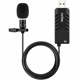 Resim Fifine K053 - Usb Kablolu Yaka Mıkrofonu 