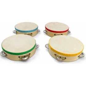 Resim Ozcmax Ahşap Renklii Tef Müzik Aleti 
