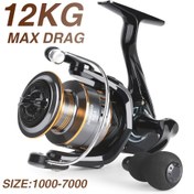 Resim Seri 1000~7000, 5.2:1 Dişli Oranı, 11.79KG Maksimum Sürükleme, CNC İşlemeli Metal Makara, Dönen Olta Makarası, Sol ve Sağ El Kullanımı İçin Değiştirilebilir, Tatlı Su ve Tuzlu Su Dayanıklılığı İçin Uygun. 