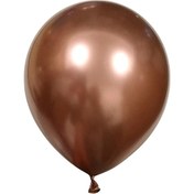Resim Youmex Bronz Renkli 12 İnç Lateks Balon - Kaliteli Metalik Renk, Çiftlik, Doğum Günü Ve Partiler İçin Dekorasyon, Tekli Paket 