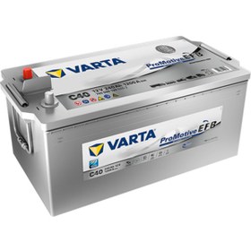 Resim Varta 12 V 240 Ah C40 Promotive Efb Ağır Hizmet Aküsü 