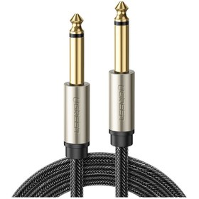 Resim Ugreen 40809 6.35MM Düz Jack Stereo Ses Kablosu 1 Metre 