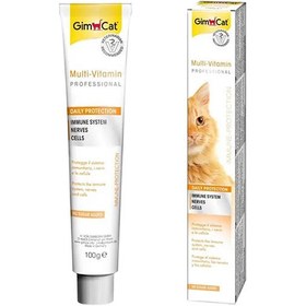 Resim Gimcat Multi Vitamin Paste 12 Vitaminli Kedi Malt Macunu 