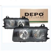 Resim BMW E36 Yıl 1991-1999 Depo Sağ Far Beneksiz Mercekli 63121393272 