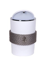 Resim Beyaz Çöp Kovası | Gri 