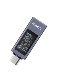 Resim Teltree Type-c Hızlı Şarj Test Cihazı: Pd Voltaj Ölçer, Güç Ölçümü, Alüminyum Kasa, 4-30v/0-12a, Hızlı Şarj Uyumlu 