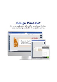Resim Avery Mürekkep Püskürtmeli Yazıcılar Için Yeniden Konumlandırılab Diğer 
