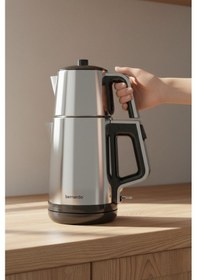 Resim Bernardo Riva 1.7 L Çelik Çay Makinesi 