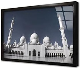 Resim Dubai Şehri Çerçeveli Cam Tablo 20x30 cm CA27364 