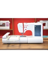 Resim Moonstar Model Es5 Ev Tipi Elektronik Dikiş Nakış Ve Piko Makinesi / Es5 Beyaz 
