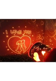 Resim Star Love Projeksiyonlu Gece Lambası Kırmızı 