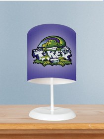 Resim Mekta Home Bebek Ve Çocuk Odası T-rex Desenli Abajur 