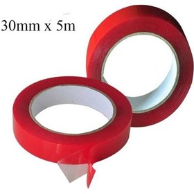 Resim Çift Taraflı Silikon Şeffaf Bant 30 Mm X 5 M (260232311) 