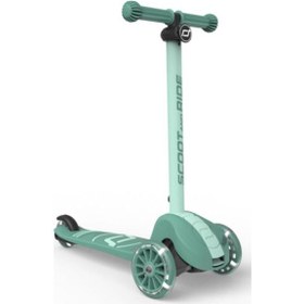 Resim Scoot And Ride Highwaykick 3s Çocuk Scooterı, Forest - Led Tekerlekli, Katlanabilir Ve Ayarlanabilir 