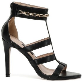 Resim Nine West ZEINUP 2PR Siyah Kadın Topuklu Sandalet Siyah 