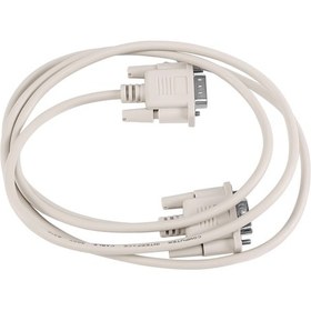 Resim Crackedice 1.4m Rs232 Db9 9 Pin Erkek - Vga Video 15 Pin Erkek Adaptörü Açık Gri 