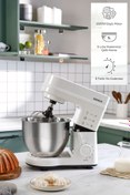 Resim Karaca Maestrochef Stella Stand Mikser Beyaz 1500w 5 Litre 