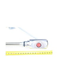 Resim Sern Havlupan Isıtıcı Rezistans 1500w Gri Renk On/off Hp03 Model 230v L:900mm Fişli Cr304 80 C Limit Termostatlı 1/2'' Yarım Parmak 