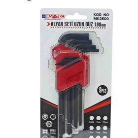 Resim Bay-Tec Alyan Seti Uzun Tork 9 Parça 