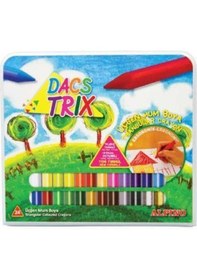 Resim Alpino Mum Pastel Boya Dacstrix Çantalı Üçgen 24 Renk Da000127 