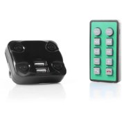 Resim L'eDoren 3in1 Kumandalı Bluetooth Araç Kiti Fm Transmitter Usb Tf 1200 Mah 