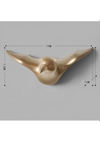 Resim Sumedecor&Design Dekoratif Tekli Kuş Modern Duvar Askılık Ev Dekorasyon Kuş Duvar 