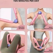 Resim TPE Fitness Bacak Eğitmeni, Taşınabilir Ev Jimnastiği Bacak Güçlendirici, Pelvik Taban Kas Egzersiz Cihazı, Şarj Edilmemiş, Evrensel Uyumluluk, Pembe - Güzel Bacaklar ve Kalçalar İçin Günlük Kullanım - 10 Dakika 