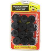 Resim M8 Somunlu Çap 42 Pvc Takoz 
