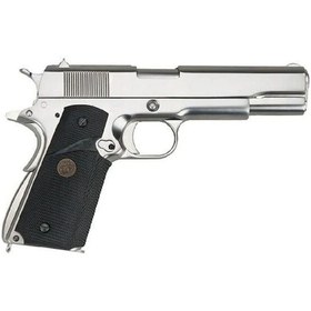 Resim We Colt 1911 A1 Silver Pro Grips Gbb Airsoft Tabanca 