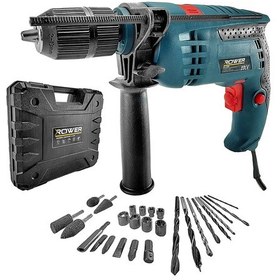 Resim Rowermax RWRX-2027 750W Yüksek Tork Darbeli 27 Parça Bits Aksesu 