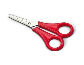 Resim Cetvelli Öğrenci Makası 12 Cm 2 Adet Karışık Renkler 