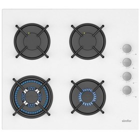 Resim Simfer 11 Fonksiyon Steam Master Beyaz 3'lü Ankastre Set (8245 Fırın + 3654 Ocak + 8739 Davlumbaz) 