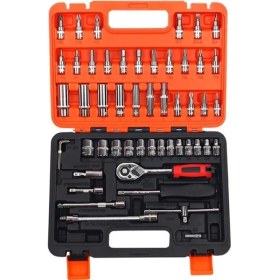 Resim 53 Parça Takımı Tamir Seti Cırcırlı Seti Takımı 