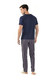 Resim Yeni İnci 3'lü Yarım Kol Erkek Pijama Takım Epj801 001 
