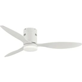 Resim Taflan D52066 Beyaz Uzaktan Kumandalı Aydınlatmalı Tavan Vantilatörü 