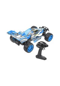 Resim 9010-1f 1:10 Kumandalı 40 Cm Dev Off-road Araba Şarjlı, 2.4ghz, Yüksek Hızlı Rc Arazi Aracı - Mavi 