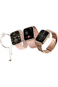 Resim Kaanthec GENERAL MOBİLE GM PHOENİXUyumlu Kadın Akıllı Saat G9 Mini 3 kordonlu ve bileklik hediyeli 