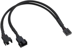 Resim Fan Çoklayıcı 2 Port Y Pwm 4 Pin Splitter Çoklayıcı Switch Kablosu 5025 
