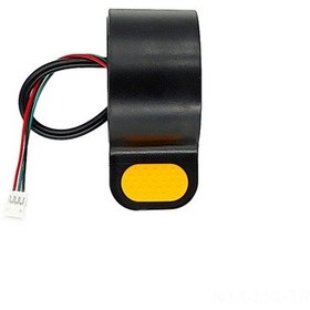 Resim Youtek Xiaomi M365pro2 1s G30 İçin Ergonomik Tırnaklı Hız Kontrolü Akseletrasyon Pedalı - Sarı Renk, Kolay Kurulum, Kaliteli Spor Kullanıma Uygun 