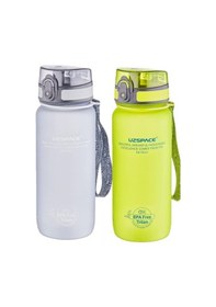 Resim Uzspace 650 Ml 2 Li Set Tritan Su Matarası Sızdırma Koku Bpa Yok 