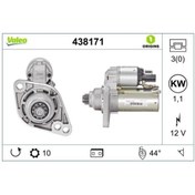 Resim Valeo 12v Marş Motoru 10 Diş 1.1 Kw (2 KULAK) Audı/seat/skoda/vw 