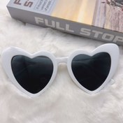 Resim 1 Adet Kalp Şeklinde Gözlük - Vintage Kalpli, Hafif Günlük ve Resmi Kullanım için Kadın & Erkek Gözlüğü, Düğün Partisi Kıyafetleri, Fotoğraf Çekimleri İçin Sevimli Romantik Aksesuarlar, Dekoratif Gözlük 