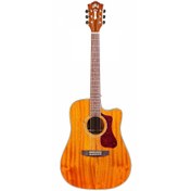 Resim Guild D-120CE NAT Elektro Akustik Gitar (Natural) 