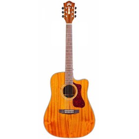 Resim Guild D-120CE NAT Elektro Akustik Gitar (Natural) 