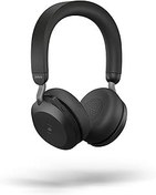 Resim Jabra Evolve2 75 PC 8 Mikrofon Teknolojili Kablosuz Kulaklık - Ayarlanabilir Gelişmiş Aktif Gürültü Engelleme, USB-A Bluetooth Adaptörü ve UC Uyumluluğu ile Çift Köpük Stereo Kulaklık - Siyah 
